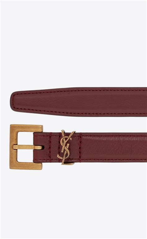 ceinture ysl fine|CEINTURES .